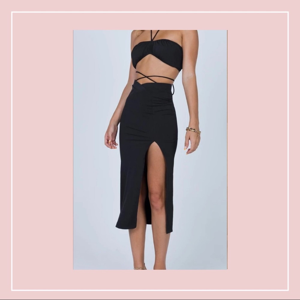 Princess Polly BRIAHNA SET BLACK